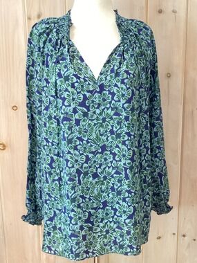 Rungolee Silk Shirt Size Medium
